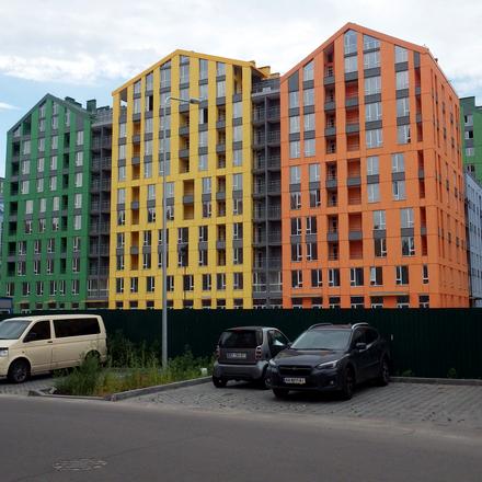 Ход строительства ЖК Комфорт Таун, 6 очередь (дом 2), август 2018