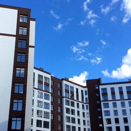 Ход строительства ЖК Пражский квартал 2, 1 дом, август 2018