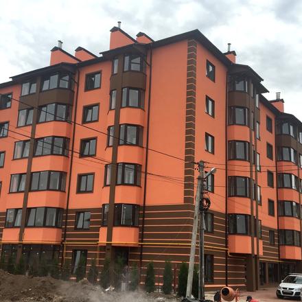 Хід будівництва Волошковий, 9 будинок, вересень 2018