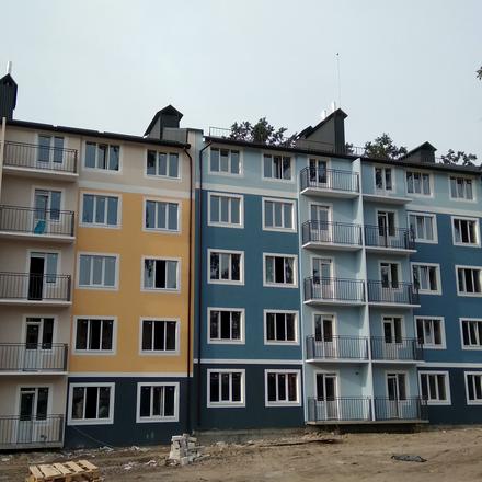 Хід будівництва ЖК Green Yard, 1-2 будинки, вересень 2018