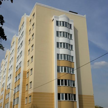 Ход строительства ЖК Новоселки, 1 дом, сентябрь 2018