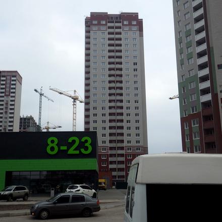 Хід будівництва ЖМ Патріотика, ЖБ Сорочинський (№4), березень 2016