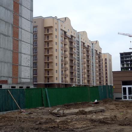 Хід будівництва ЖК Кришталеві джерела, 2 черга (будинок 3), березень 2016