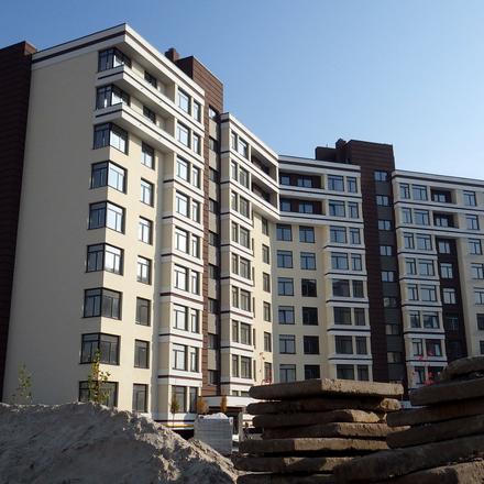 Ход строительства ЖК PARKLAND, 17 дом, октябрь 2018