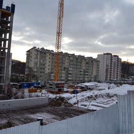 Ход строительства ЖК Plus 2, 2 дом, ноябрь 2018