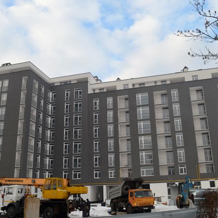 Хід будівництва ЖК Америка, 2 черга (будинок С1), січень 2019