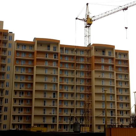 Хід будівництва ЖК Одеський двір, 8, 9 будинки, квітень 2019