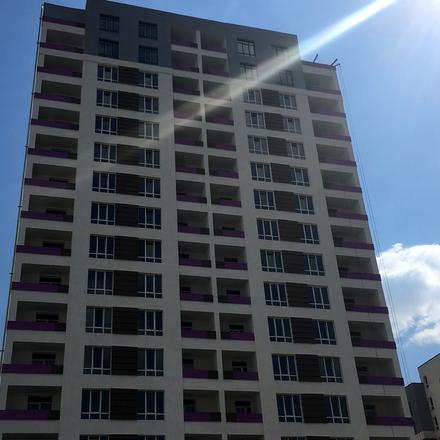 Ход строительства ЖК Акварели-2, 4 очередь (дом Д10), апрель 2019