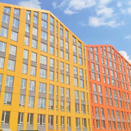 Ход строительства ЖК Комфорт Таун, 7 очередь (дом 6), апрель 2019