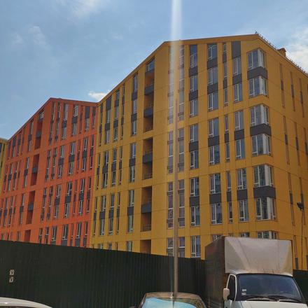 Ход строительства ЖК Комфорт Таун, 7 очередь (дом 6), апрель 2019