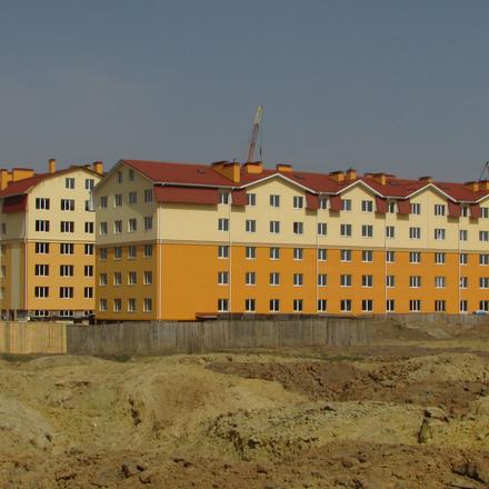 Ход строительства ЖК Київський маєток, 1 дом, апрель 2016