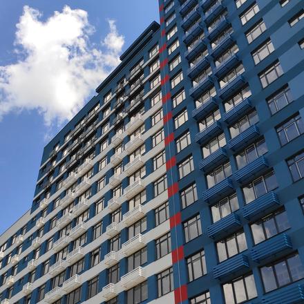 Ход строительства ЖК Галактика, 1 очередь (дом Лира), июнь 2019