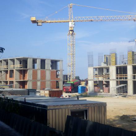 Хід будівництва ЖК Італійський квартал, 9, 10  будинки, серпень 2019