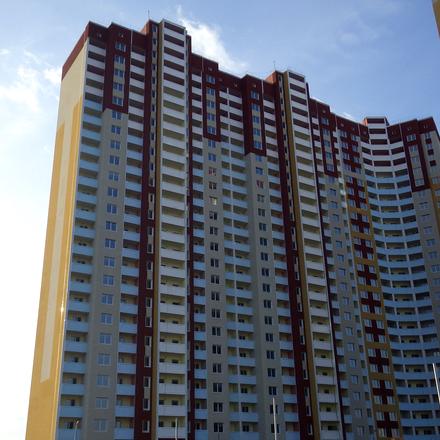 Ход строительства ЖК Молодежный квартал, , октябрь 2014