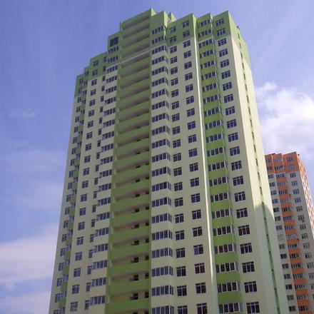 Ход строительства ЖК Парковые озера, 3 очередь (дом 9), апрель 2016