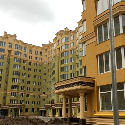 Хід будівництва ЖК Софія Сіті, 6 черга (вул. Боголюбова, 44), жовтень 2019