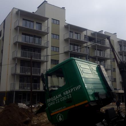 Ход строительства ЖК Липинка, 4 очередь (дом 2-С), ноябрь 2019