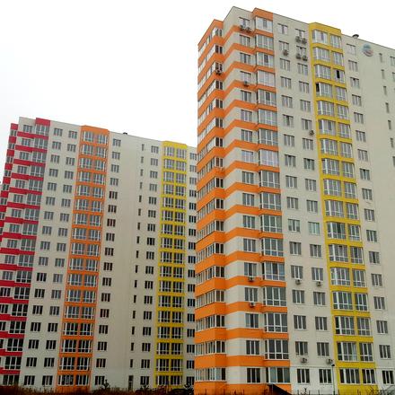 Хід будівництва ЖК Акварель, 1-3 будинки, листопад 2019