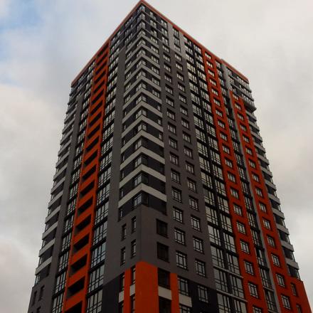 Хід будівництва ЖК Бережанський, 1 будинок, листопад 2019