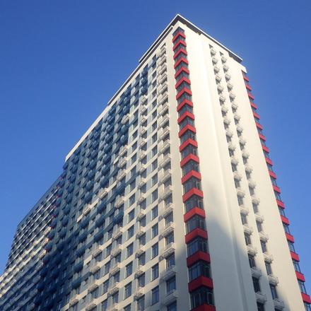 Ход строительства ЖК Галактика, 2 очередь (дом Орион), ноябрь 2019