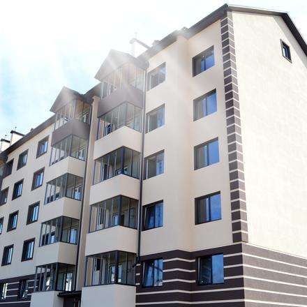 Ход строительства ЖК Солнечный, 1 дом, июль 2019