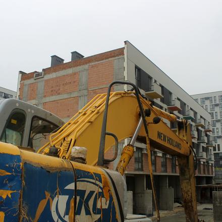 Хід будівництва ЖК Місто Трав, Секції Б1-Б2, грудень 2019