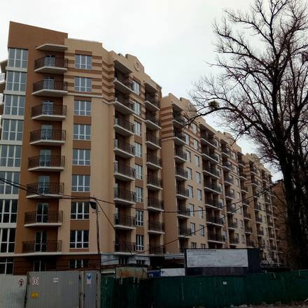 Хід будівництва ЖК Кришталеві джерела, 4 черга (будинок 23), січень 2020