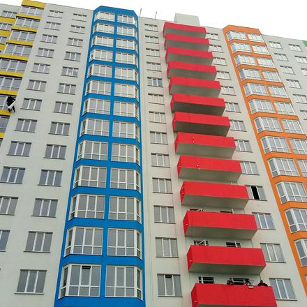 Хід будівництва ЖК Акварель, 3 будинок, січень 2020
