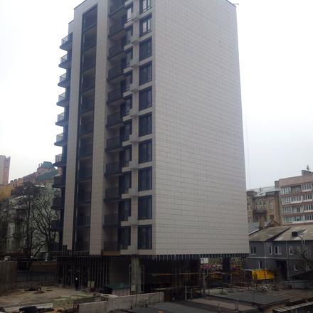 Ход строительства ЖК Ярославов Град, 5 дом, январь 2020