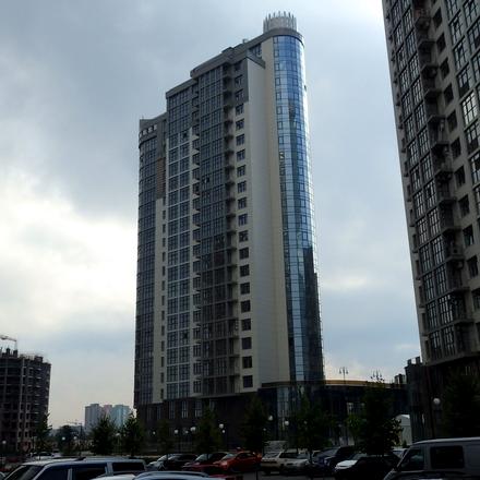 Хід будівництва ЖК Новопечерські Липки, вул. Михайла Драгомирова, 20, липень 2014