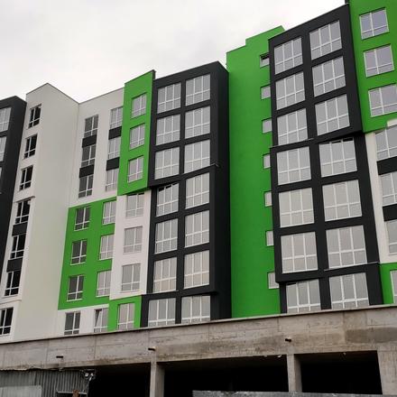 Хід будівництва ЖК Синергія-3+, 1-2 будинки, січень 2020