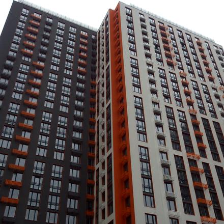 Ход строительства ЖК Seven, 4 дом, февраль 2020