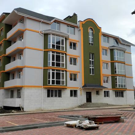 Хід будівництва ЖК Family, 4 черга (вул. К. Валовня, 20/2), лютий 2020