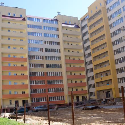 Хід будівництва ЖК Сахарова, 1-4 секції, квітень 2020