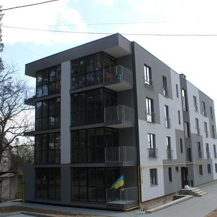 Ход строительства ЖК Hygge, 1 дом, апрель 2020