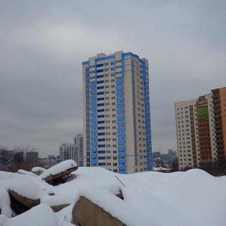 Хід будівництва ЖК Деміївка, 3 будинок, лютий 2015