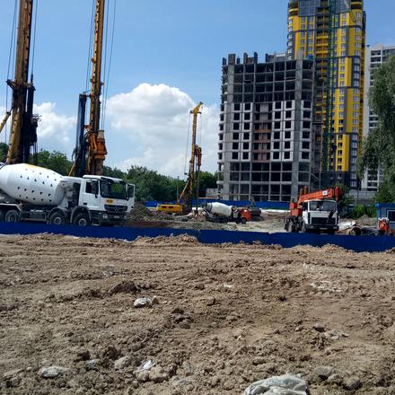 Хід будівництва ЖК Медовий-2, 2, 3 будинки, червень 2020