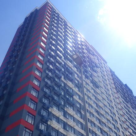 Ход строительства ЖК Галактика, 2 очередь (дом Пегас), июнь 2020