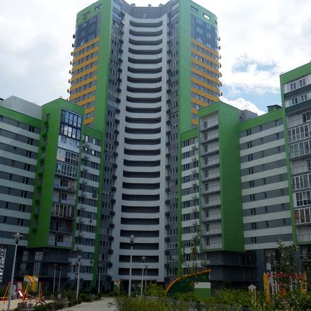 Хід будівництва ЖК Паркове місто, 12 будинок, липень 2014