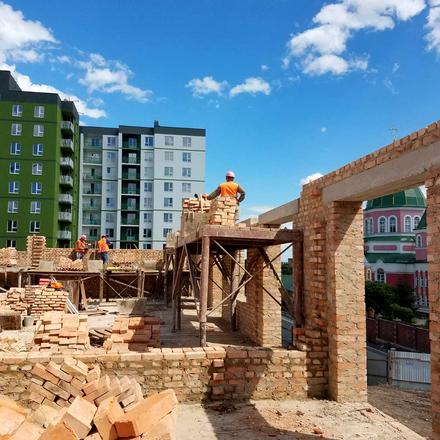 Ход строительства ЖК Синергия Glass, 0, июль 2020