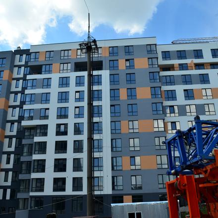 Хід будівництва ЖК AUROOM CITY, 2 будинок, липень 2020