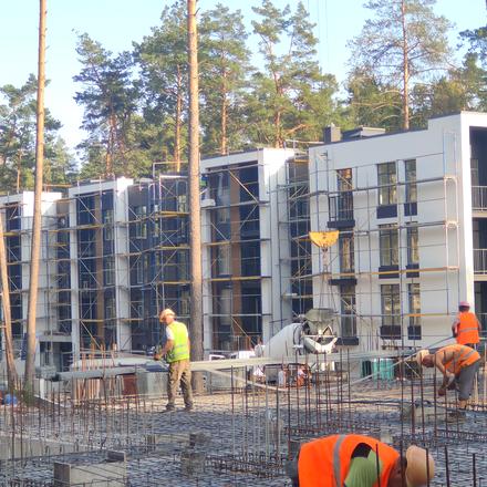 Хід будівництва ЖК Forest Park, 1 будинок, вересень 2020