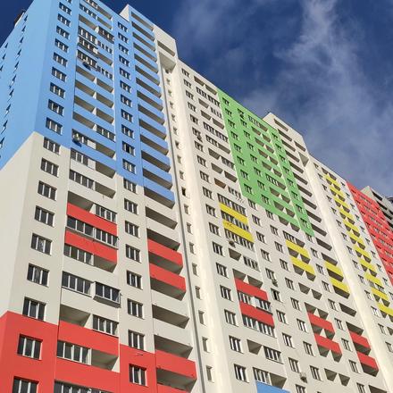 Хід будівництва ЖК Атлант на Київській, 5 будинок (секції 1-2), жовтень 2020