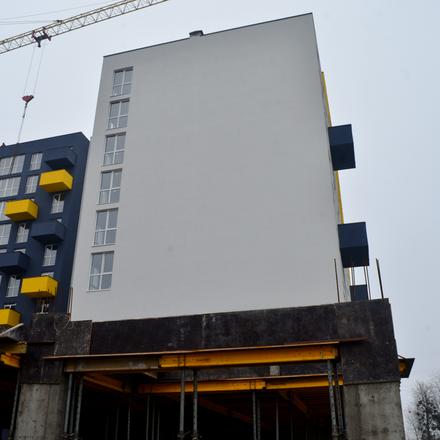 Хід будівництва ЖК Riel City, 1 черга (будинок 1в), грудень 2020