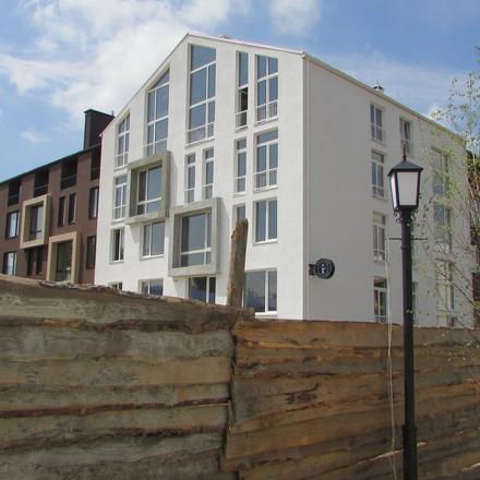 Ход строительства ЖК Белый Шоколад.Center, 5 очередь (ул. Величко, 1а), май 2016