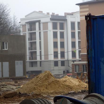 Ход строительства Клубный квартал Феофания-park, 16/1 дом (ул. Метрологическая, 27б), декабрь 2020