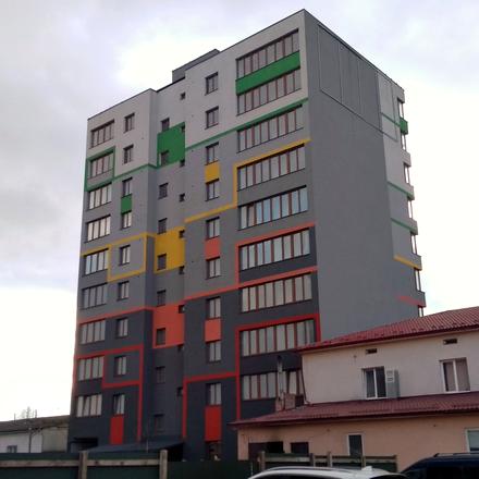 Ход строительства ЖК Вишневый, 1 дом, январь 2021