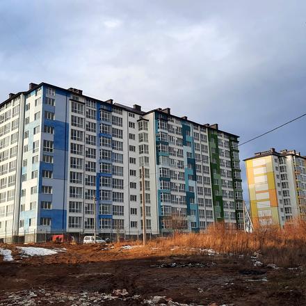 Хід будівництва ЖК Левада Дем’янів лаз, 1, 2 будинки, лютий 2021