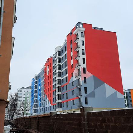 Хід будівництва ЖК Паркове містечко, 4 черга (будинки 7.1-7.2), лютий 2021