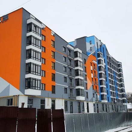 Хід будівництва ЖК Паркове містечко, 4 черга (будинки 7.2-7.3), лютий 2021